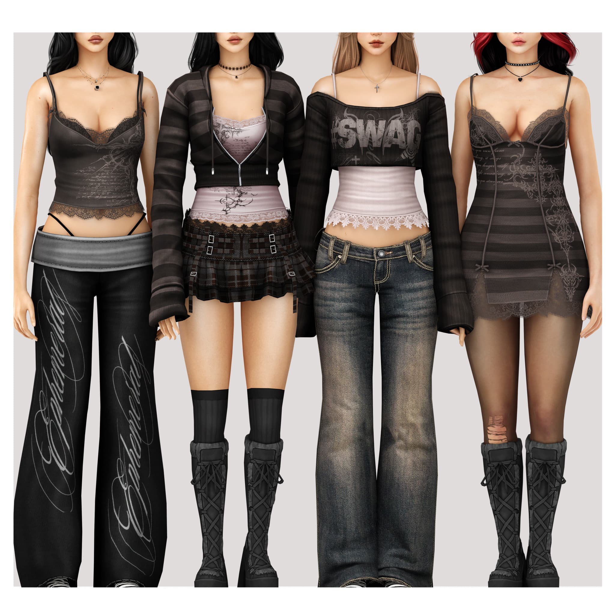 Скриншот мода Коллекция одежды Lost Files Collection